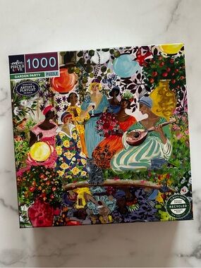 Eeboo Garden Party 1000 Piece Puzzle